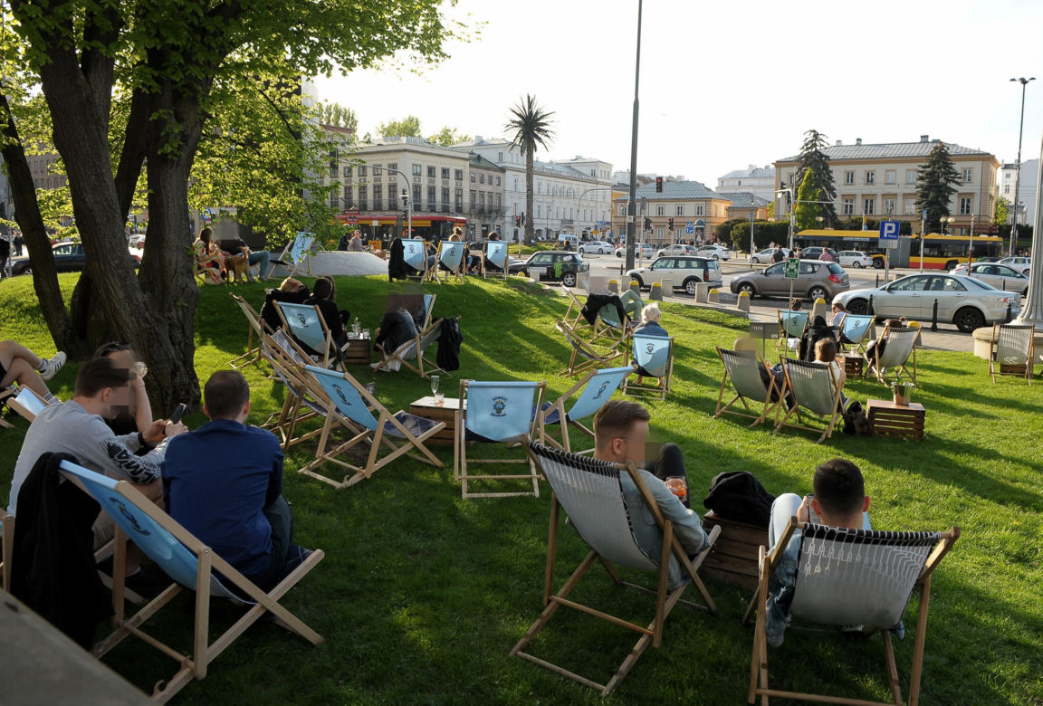 Warszawa świętowała luzowanie obostrzeń