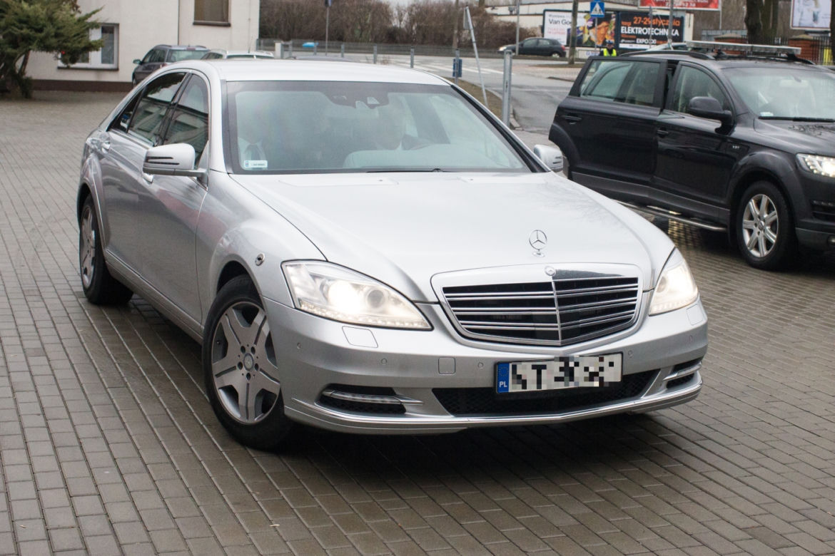 Mercedes-Benz Klasy S - limuzyna premier Beaty Szydło