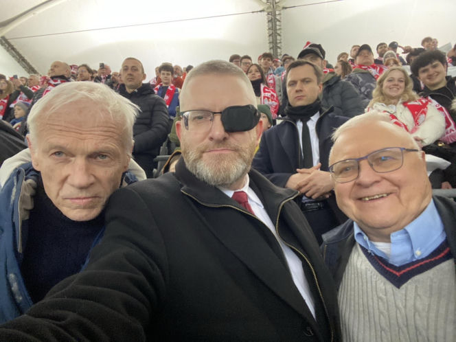 Znane osoby na meczu Polska - Albania w barażach o awans na Mistrzostwa Świata. Zobacz zdjęcia