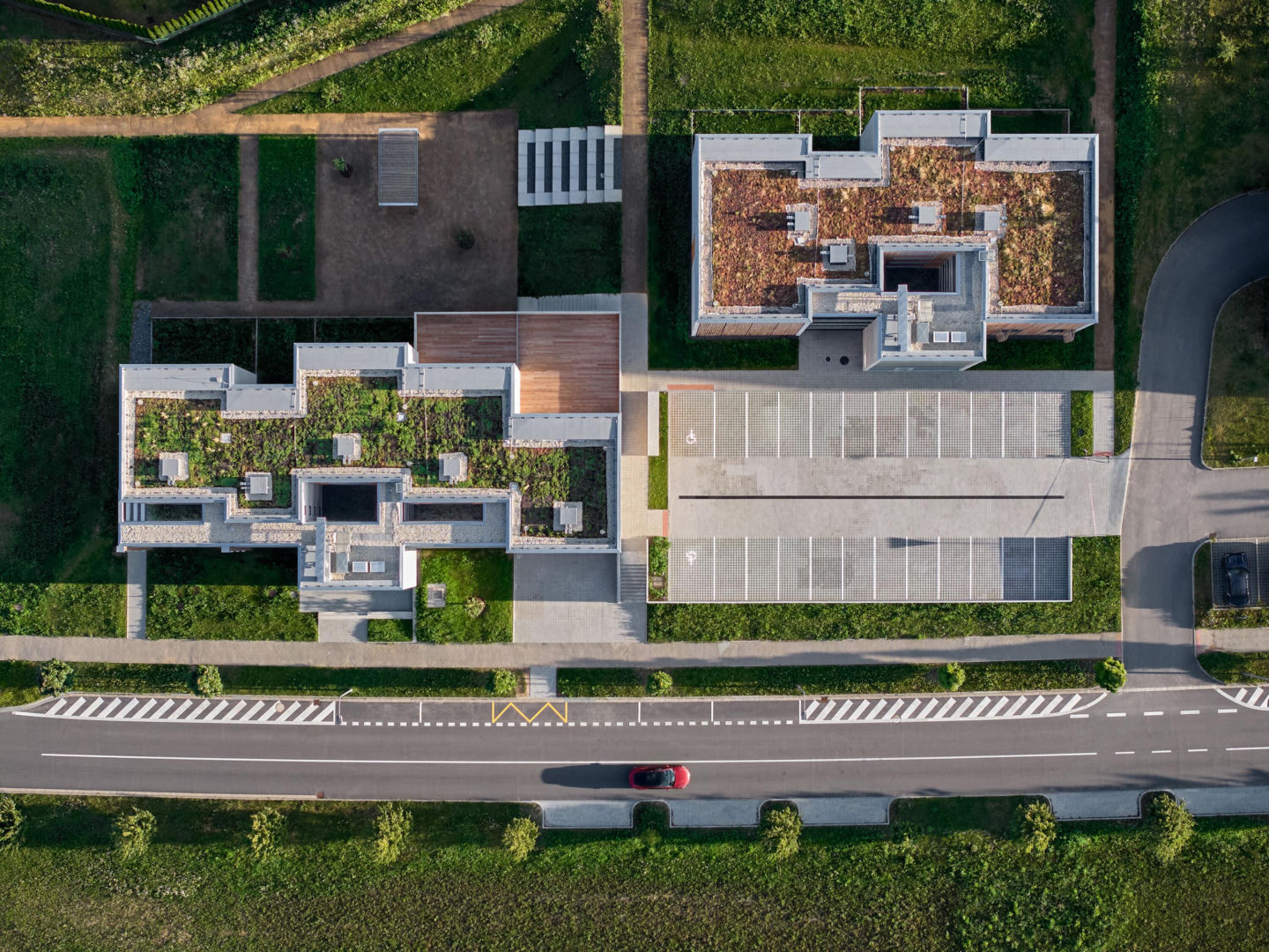 Drewniana mieszkaniówka w czeskim Zdarze