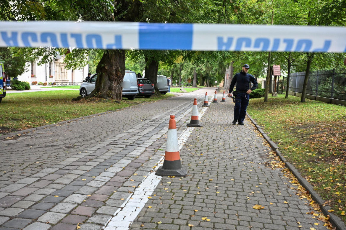 Nagranie po ataku nożownika w Jarosławiu. To on doprowadził do krwawej masakry