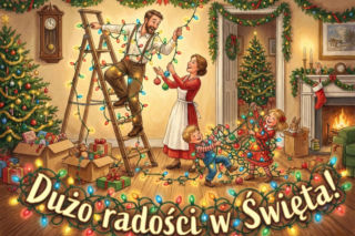 Kartki świąteczne z życzeniami na Boże Narodzenie. PRZEPIĘKNE kartki z wierszykami za darmo