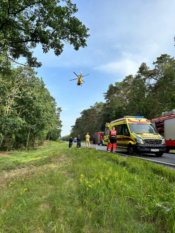 Tragiczny wypadek w Cierpicach pod Toruniem. Nie żyje 36-latek