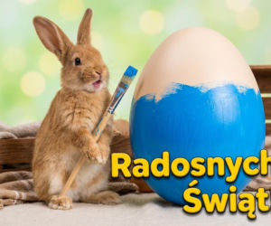 Kartka świąteczna na Wielkanoc
