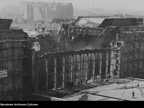 Warszawa dawniej i dziś. Dworzec Główny