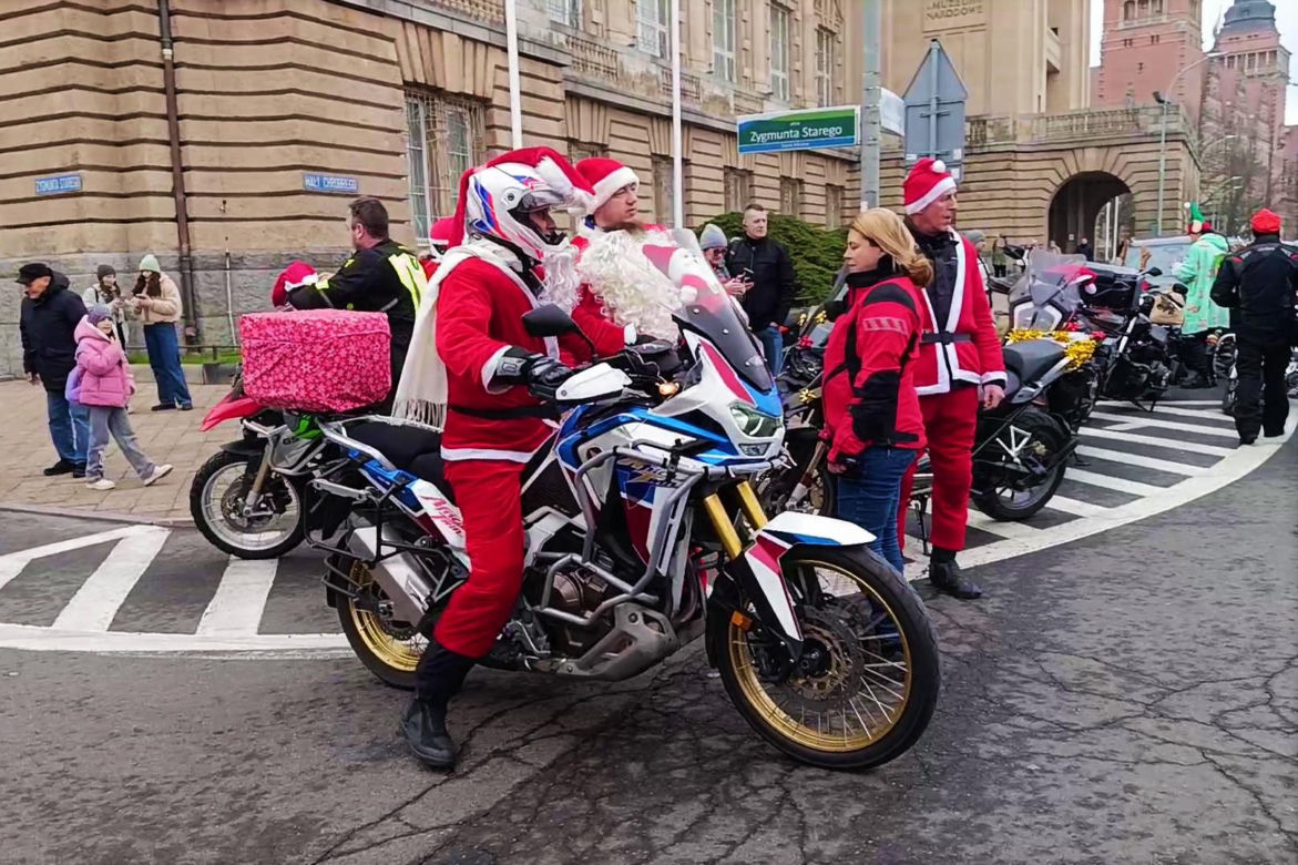 Motomikołaje w Szczecinie