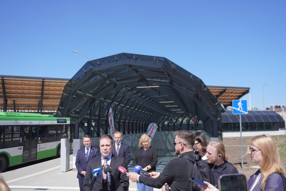 Tunel pieszo-rowerowy przy dworcu PKP w Białymstoku