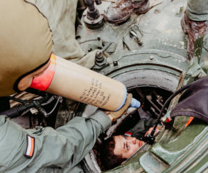 Zawiszacy za sterami legendy. Nowi kierowcy czołgów PT-91 w 15. Brygadzie