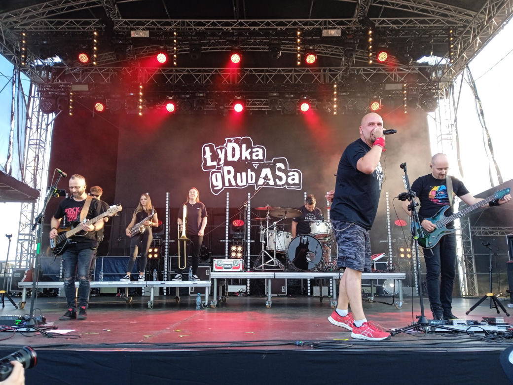 Koncert zespołu Łydka Grubasa w ramach Rockowizna Festiwal 2023 w Poznaniu
