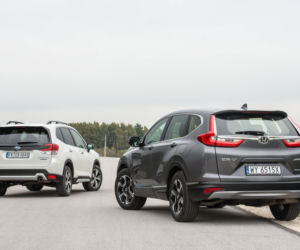 Subaru Forester e-BOXER vs Honda CR-V Hybrid