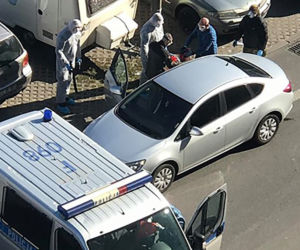 Koronawirus w Łodzi. 42-latek z podejrzeniem COVID-19 uciekł ze szpitala. Policja znalazła go na Teofilowie