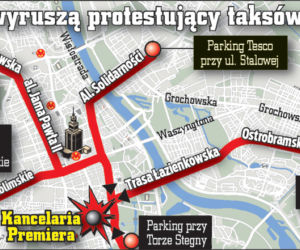 Taksówkarze zablokują miasto