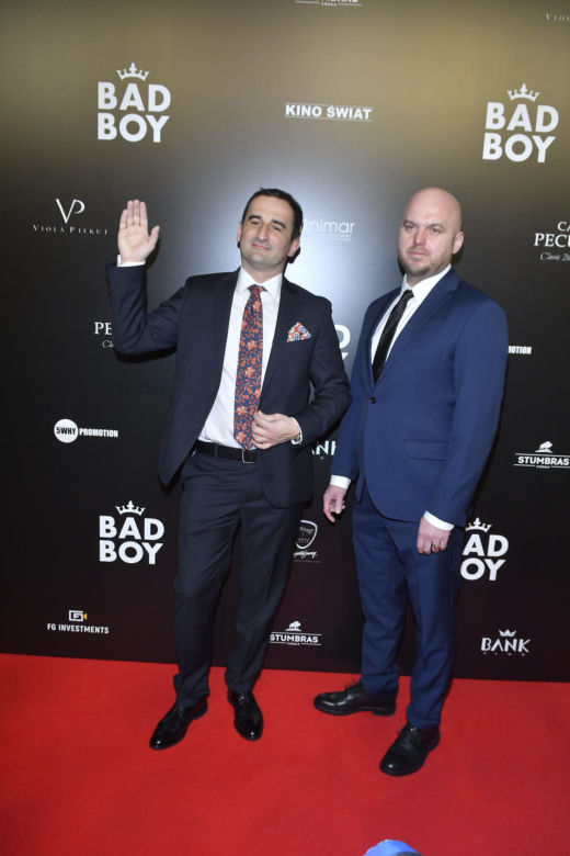 Gwiazdy na premierze filmu Bad Boy