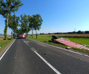 Śmiertelny wypadek na DK 33 w miejscowości Wilkanów