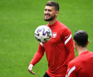 Euro 2021: Polacy w dobrych nastrojach podczas treningu przed meczem ze Słowacją [ZDJĘCIA]
