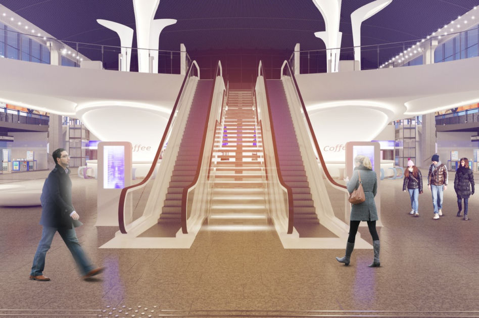 Nowy wygląd Dworca Warszawa Centralna