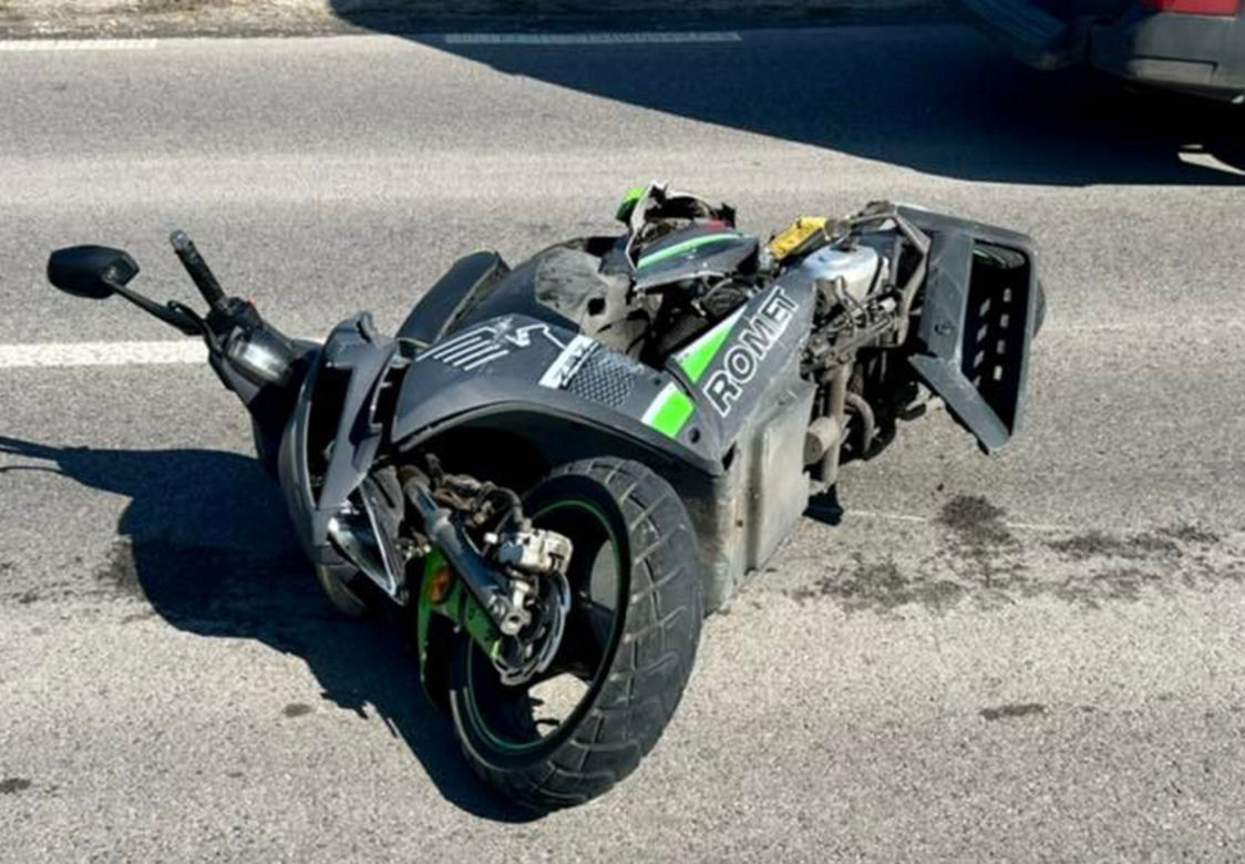  Zderzenie karetki motoroweru pod Warszawą