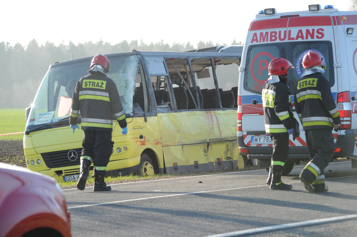 Wypadek w Słowinie