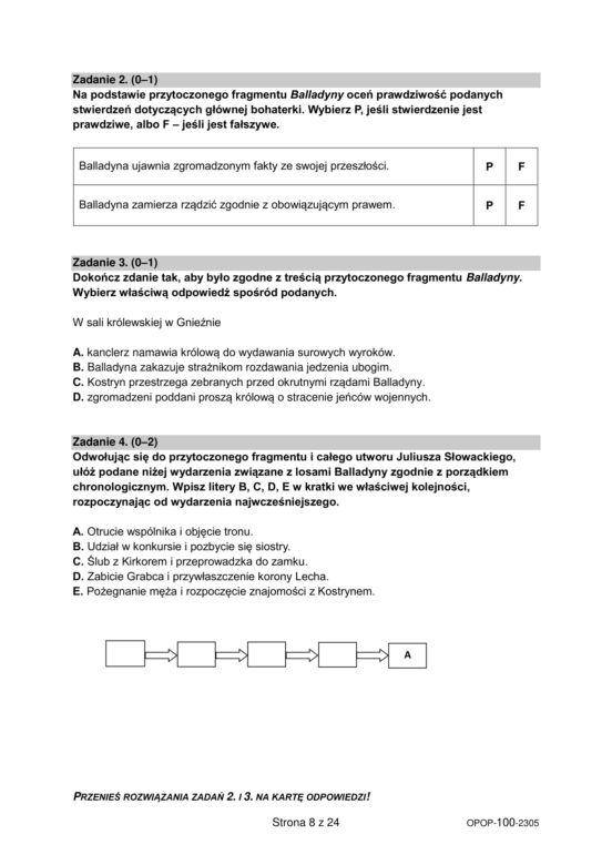 Tak wyglądał egzamin ósmoklasisty 2023 z polskiego!