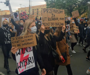 Protest kobiet w Szczecinie - 28.10.2020