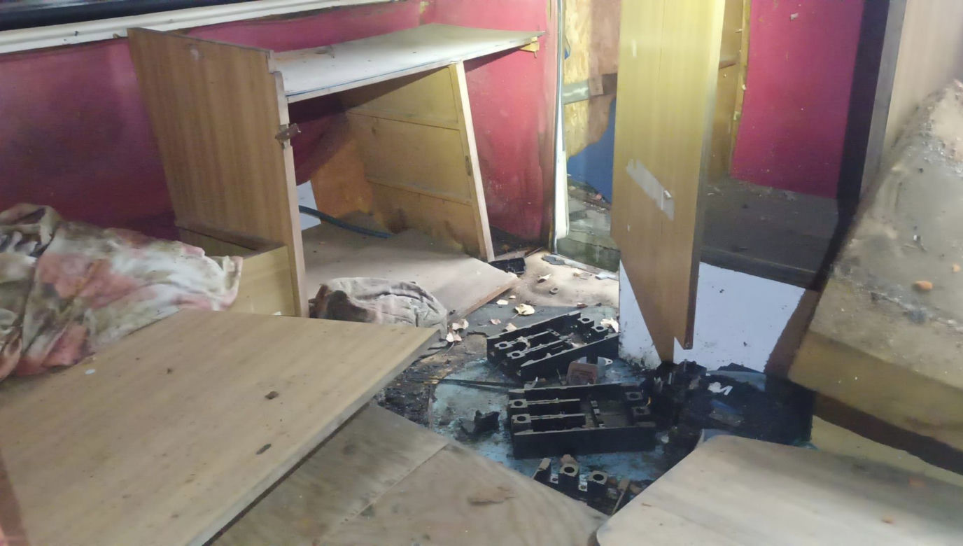 Opuszczone hale targowe MTK w Chorzowie