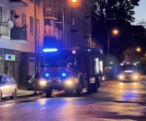 Pożar na Mińskiej. Kamienica płonęła jak pochodnia