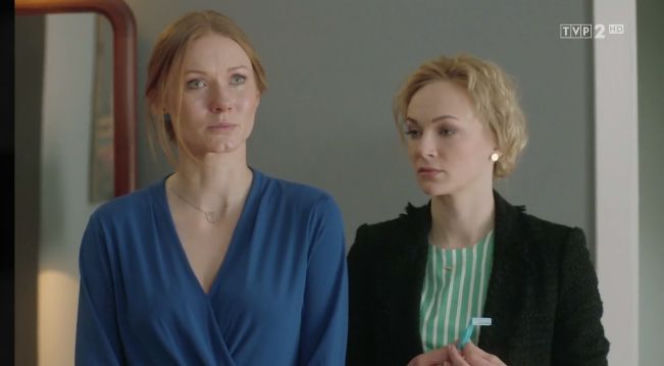 O mnie się nie martw 8 sezon odc. 5. Anita (Katarzyna Dąbrowska), Sylwia (Aleksandra Adamska)