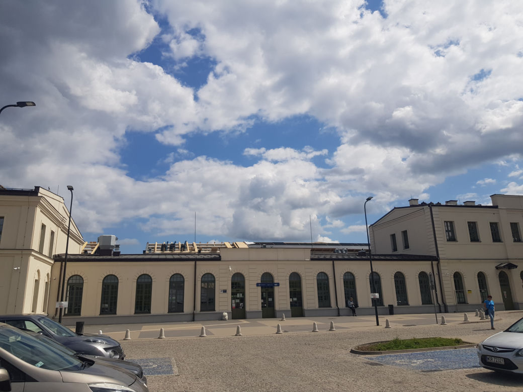 Białystok. Budowa przy dworcu PKP. Zobacz galerię z postępów prac [ZDJĘCIA]