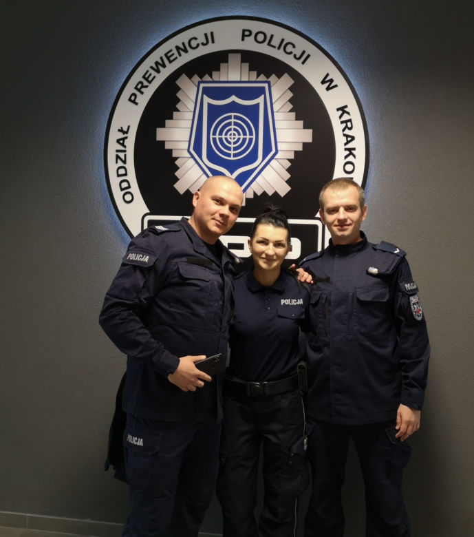 Bohaterscy policjanci