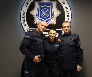 Bohaterscy policjanci
