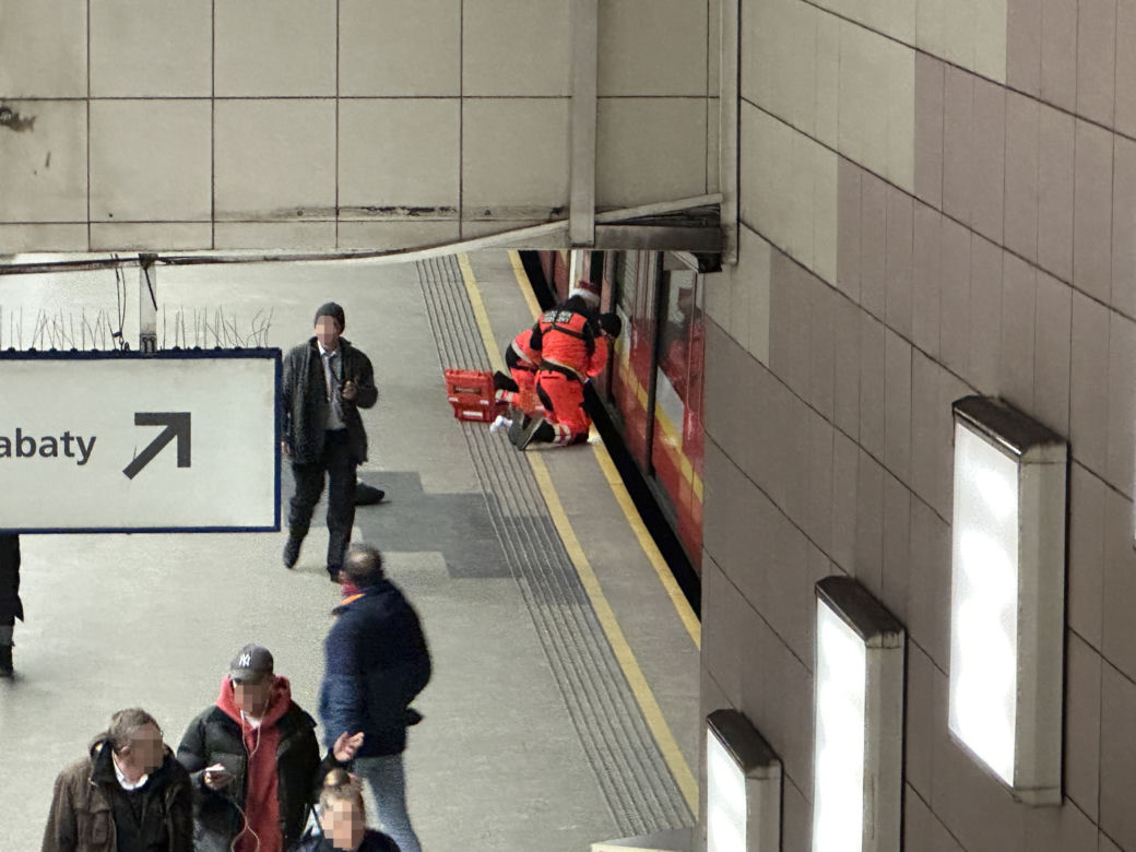 Dantejskie sceny w metrze
