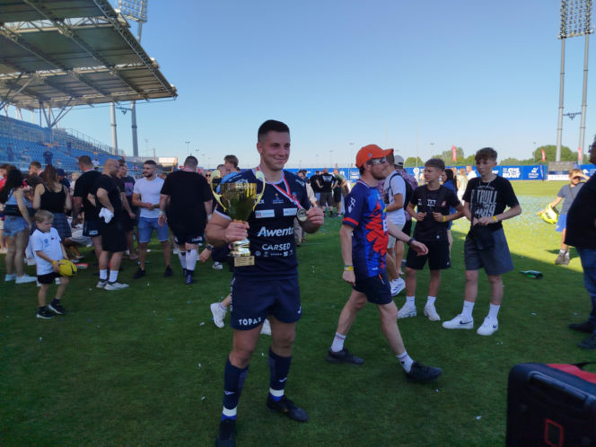 MKS Awenta Pogoń Siedlce po raz pierwszy w historii obroniła tytuł Mistrza Polski Ekstraligi Rugby!
