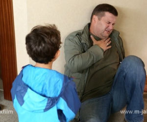 M jak miłość odc. 1112. Romanowski (Robert Wabich), Maciek (Franciszek Przanowski),
