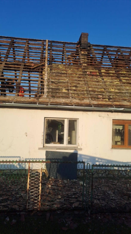 Trąba powietrzna na Opolszczyźnie
