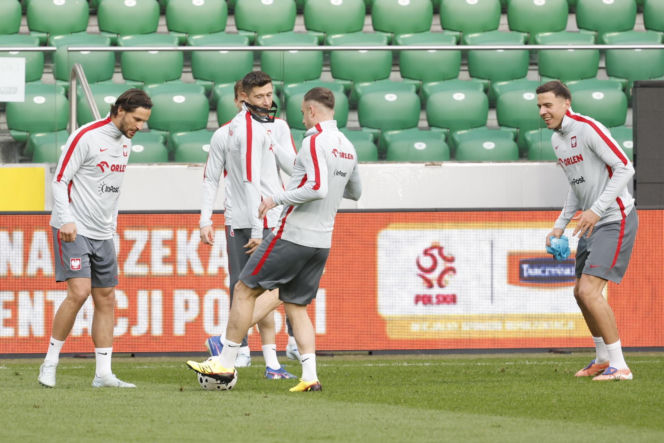Trening reprezentacji Polski w Warszawie