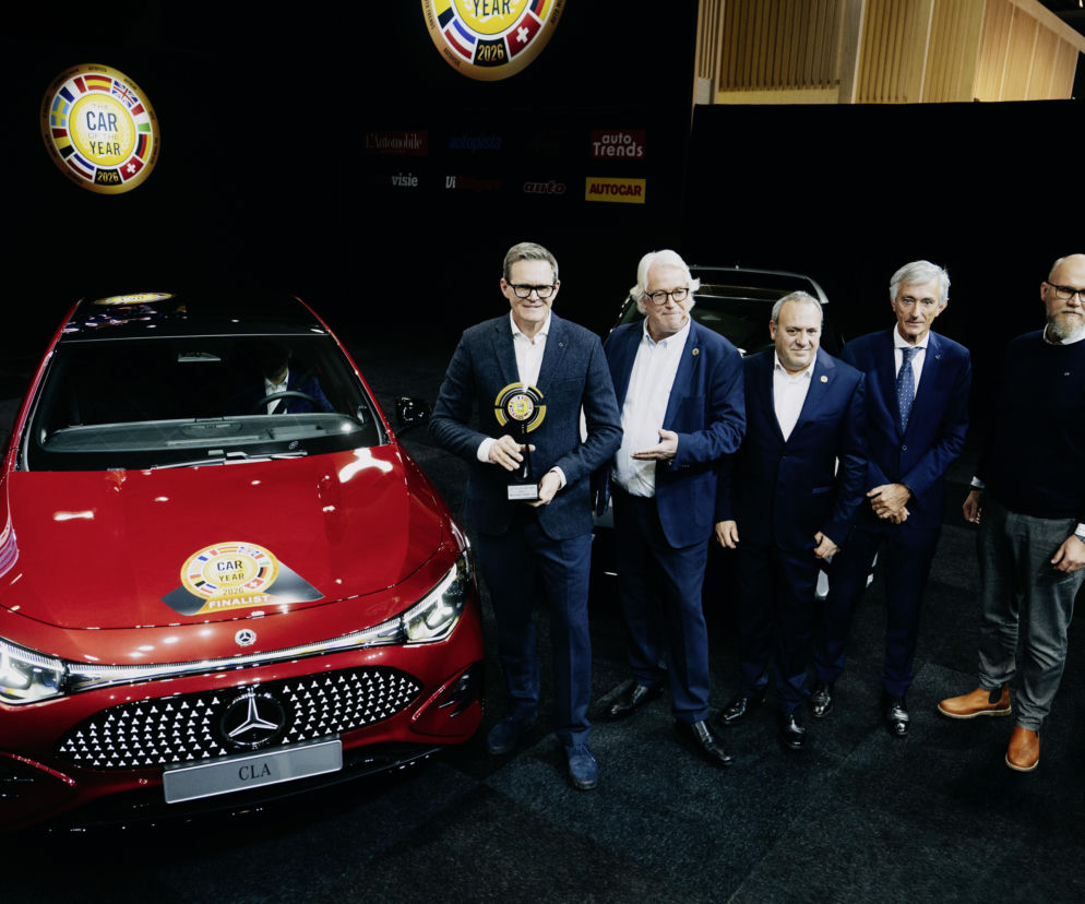 Mercedes CLA Samochodem Roku 2026
