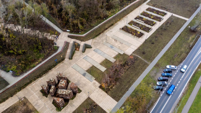 Park Akcji "Burza" w jesiennej odsłonie