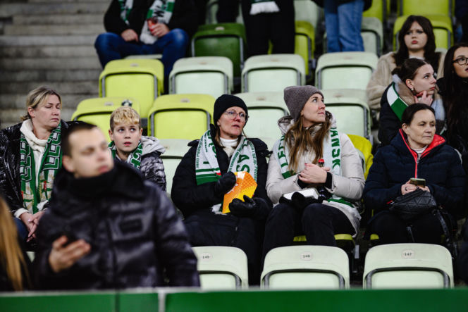 Lechia Gdańsk - Górnik Zabrze, zdjęcia kibiców i zawodników z meczu 18, kolejki PKO BP Ekstraklasy