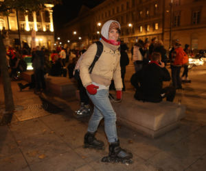 Nightskating po Warszawie