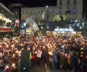 Sosnowiec pożegnał prezydenta Gdańska Pawła Adamowicza