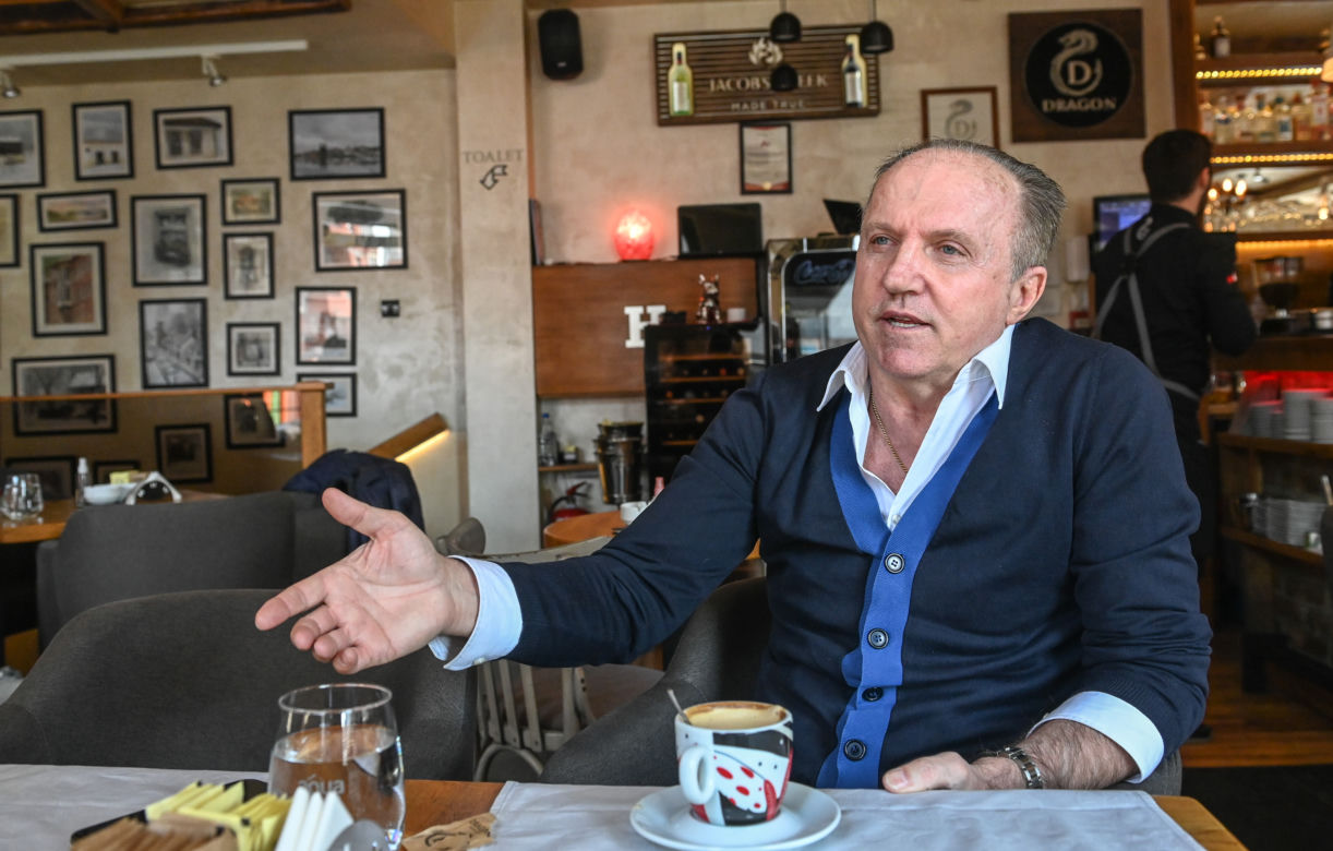 Dragomir Okuka gościł "Super Express" w swojej restauracji