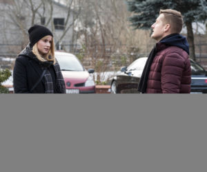 M jak miłość. Katia (Joanna Jarmołowicz), Paweł (Rafał Mroczek)
