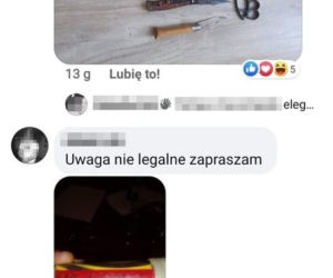 Łódź: Publikował zdjęcia policjantów i ich rodzin oraz nawoływał do prześladowania. Pokazał kastety i broń podpisując Wpadajcie pieski
