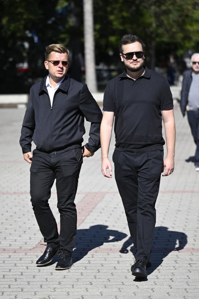 Politycy i dziennikarze na pogrzebie Andrzeja Morozowskiego