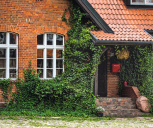 Dom w poniemieckiej szkole na Mazurach