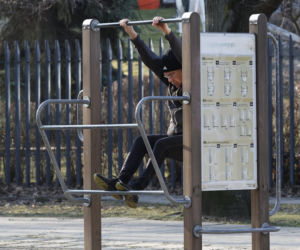 Senator Karczewski trenuje na wiosnę