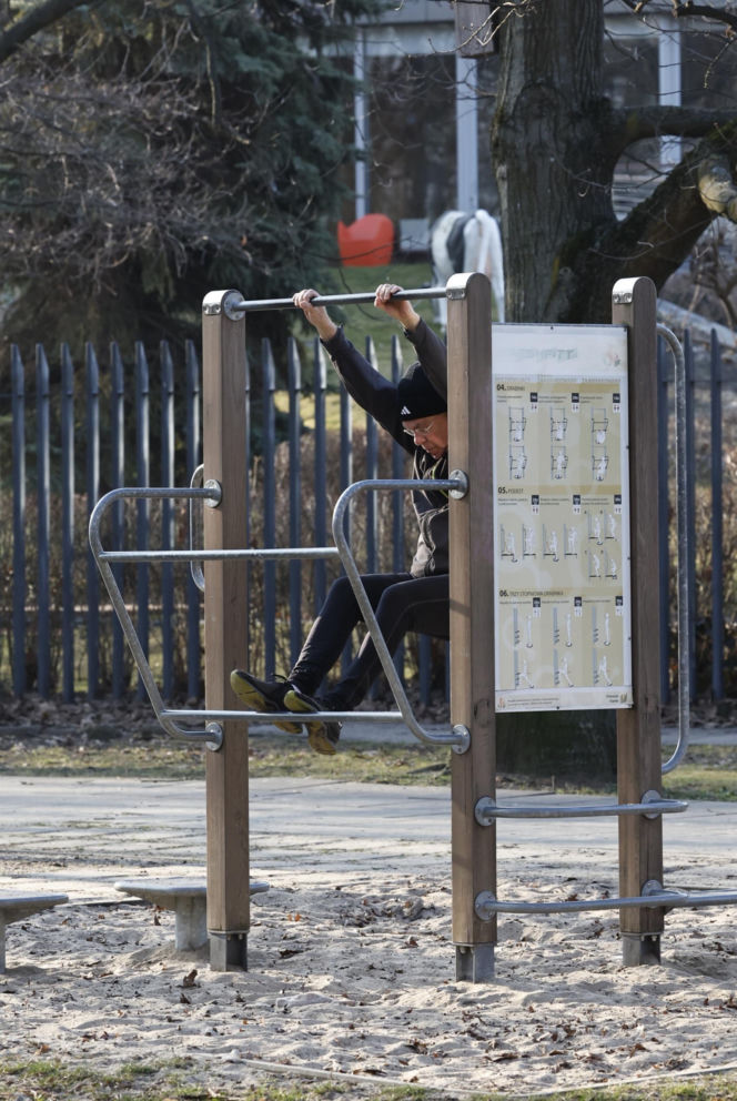 Senator Karczewski trenuje na wiosnę