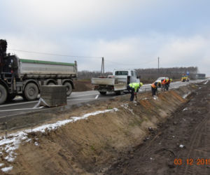 Ostatnie prace drogowców przed przerwą zmimową 2019/2020