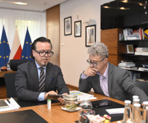 Minister Wojciech Balczun, Hubert Biskupski