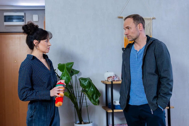 Pierwsza miłość. Lilka (Sylwia Sokołowska) Janek (Maciej Mikołajczyk)